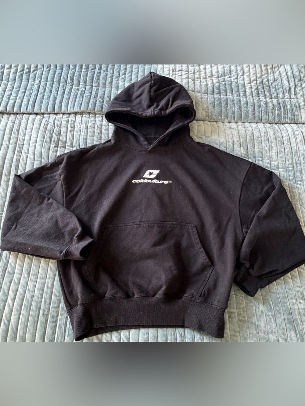 Cold Culture Black Logo Pullover Hoodie